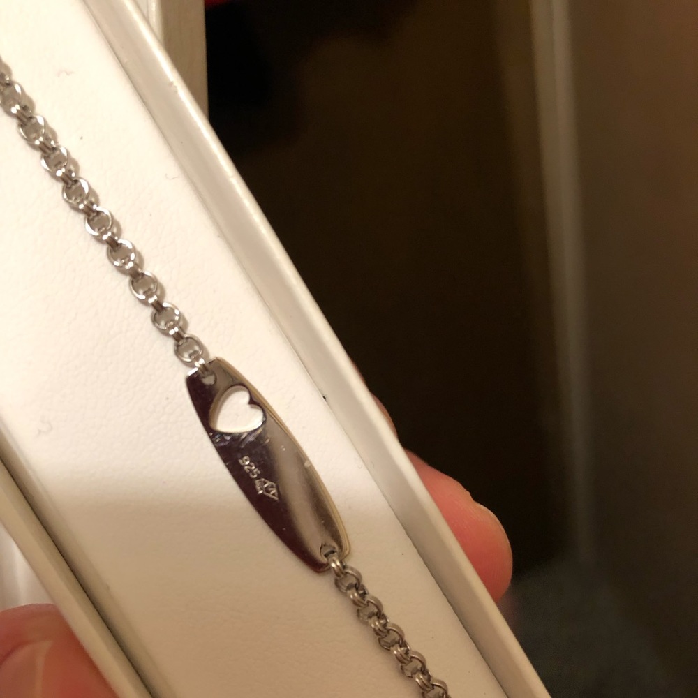 Children’s Silver ID bracelet